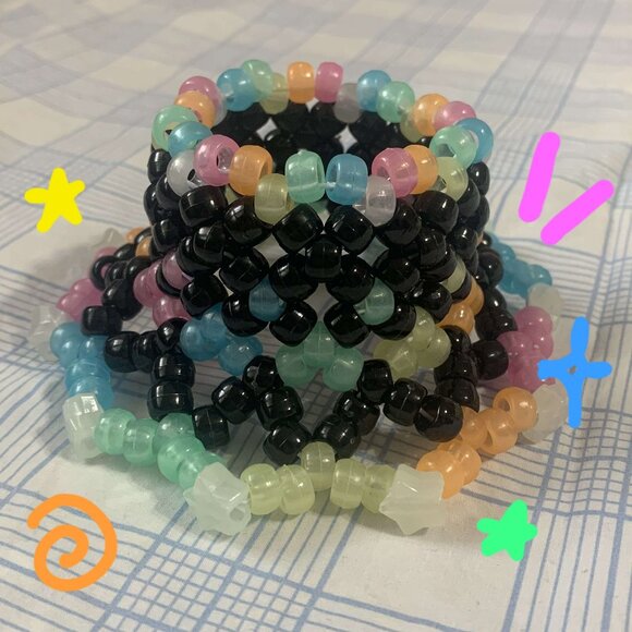 kandi jester cuffs - Picture 2 of 5